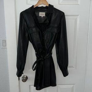Leather Dress || Size M